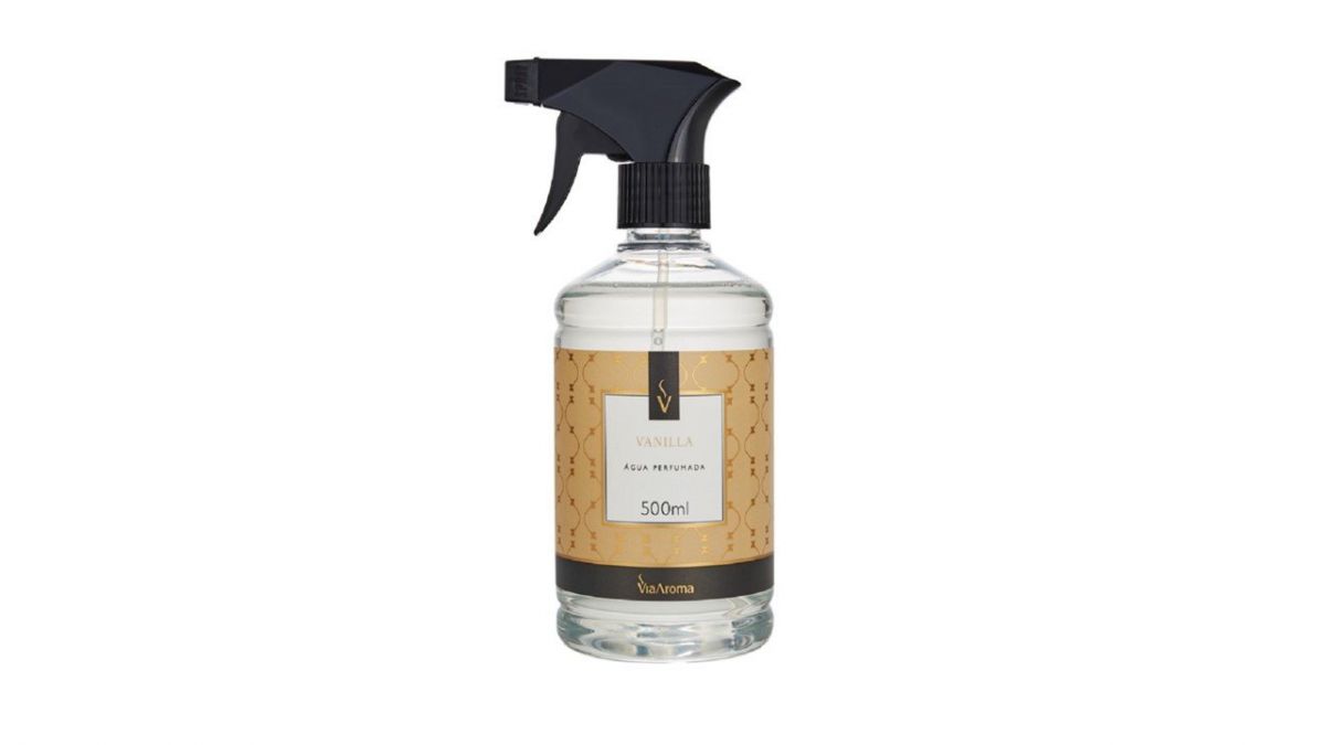 Água Perfumada Para Tecidos – 500ml - Vanilla - Via Aroma Imagem 1